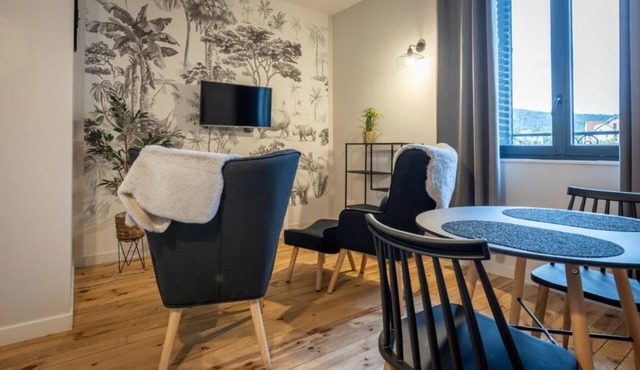 2-person air-conditioned 1-bedroom apartment near Aïga Resort Puy de Mercoeur 202