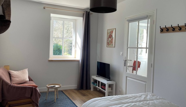 2 person gîte rental - Bretagne Finistère Sud - water mill