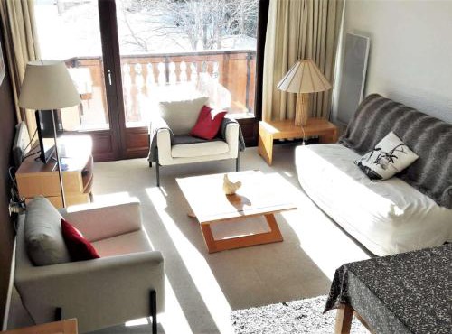2 pièces cabine 6 pers, balcon sud - Alpe d'Huez - FR-1-405-349