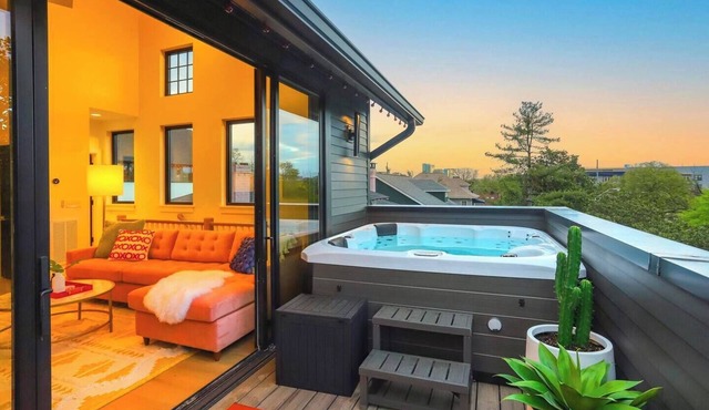 2 Prime Location Homes w/Hot Tubs | Walk to Cafes