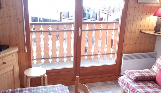 2-room apartment with washer, parking, and balcony - St Jean d'Aulps