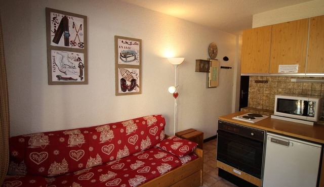 2-room apartment, 300m from slopes, parking, pets allowed - Auris en Oisans