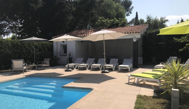 2 room apartment of 45m2 in villa St Raphael Boulouris