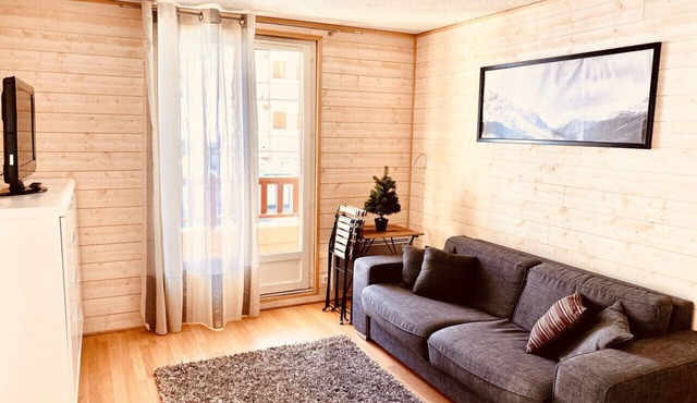 2 room apartment in the center close to the slopes