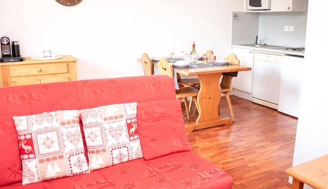 2-room apartment in Vignec for 6 people with pool