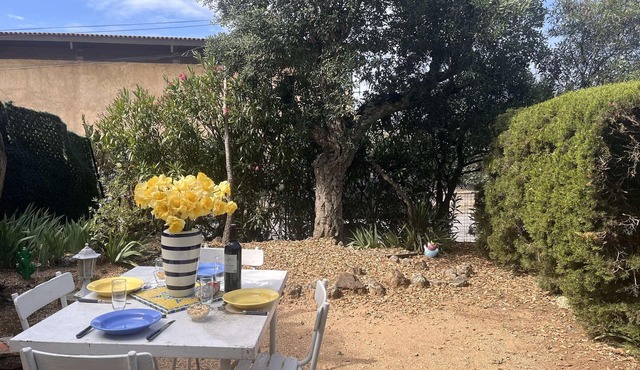 2-room apartment near beach with garden in Saint Aygulf