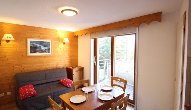 2-room apartment near slopes, sleeps 4, pets allowed