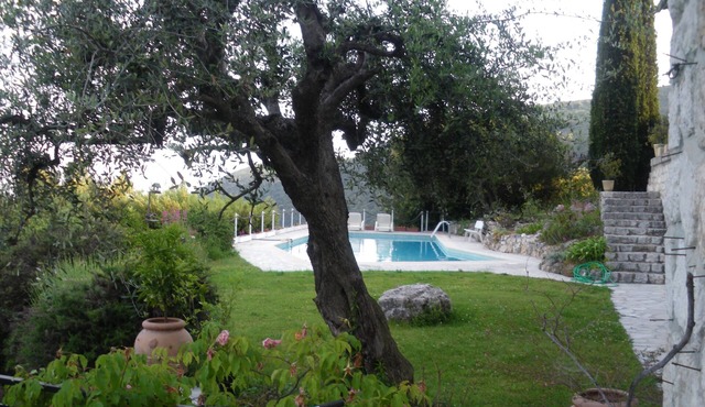 2 room apartment on the top floor of a villa