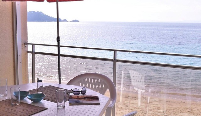 2-room apartment, sleeps 5, Cavalière - Direct beach access