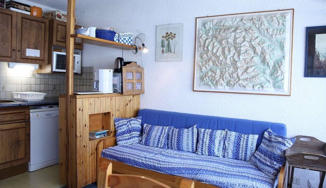 2-room apartment with cabin, sleeps 6, at the foot of the slopes - Auris en Oisans