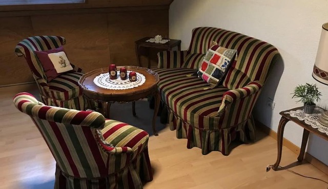 2-room-apartment with shared garden place and view on nature reserve