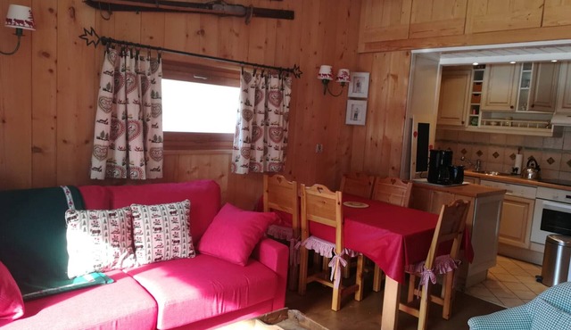 2-room apartment with wifi, near slopes in Tignes