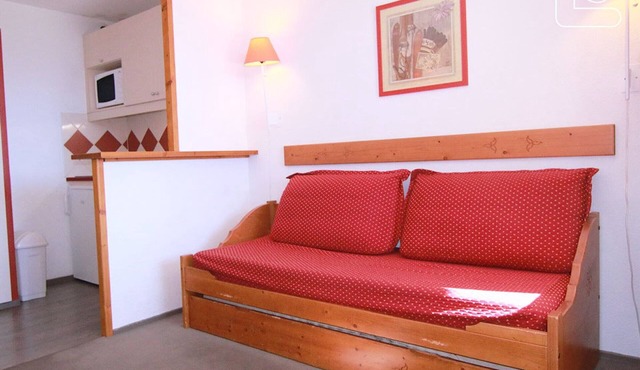 2-Room Apt for 6 near Ski Slopes, Shops & Amenities – South/East Balcony, Pet Friendly, Alpe d'Huez