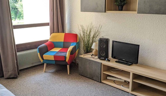 2-room cabin at the foot of slopes - Slope view