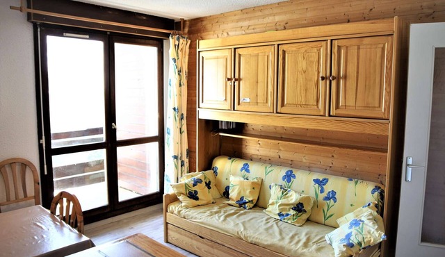 2-room cabin apartment, 100m from slopes, free parking