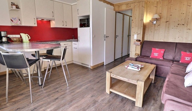 2-Room Cabin Apartment, 6 Pers. Méribel, Quiet