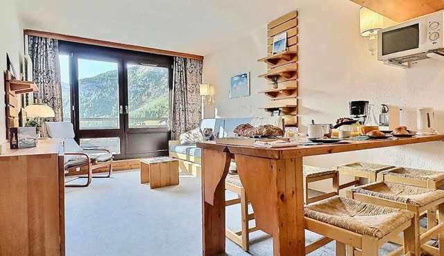 2-room flat for 5 at the foot of the slopes in Val d'Isère