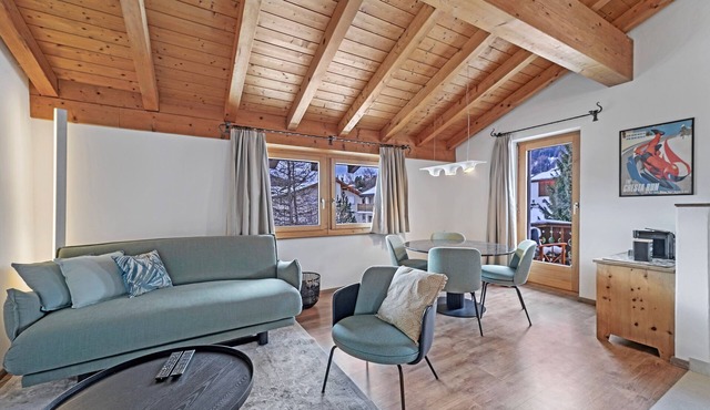 2-roomed apartment on the second floor, 51m2.