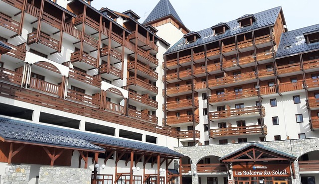 2 Rooms 35m² 4 Pers with WIFI covered parking at the foot of the lifts