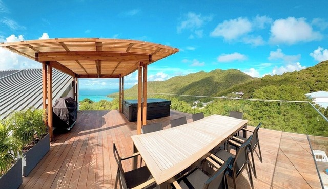 2 rooms ocean view and jacuzzi | Villa 8