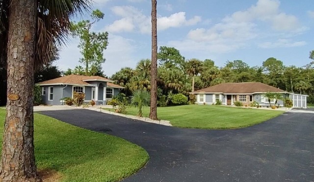 2 spacious Homes, gated in Golden Gate Estates Naples, FL