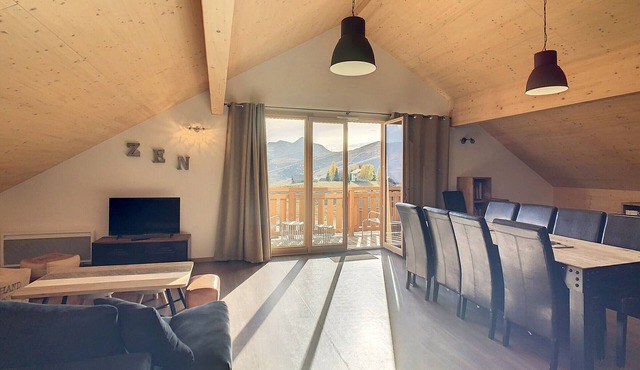 2-star apartment for 10 pers, 3 br, near ski lift, parking