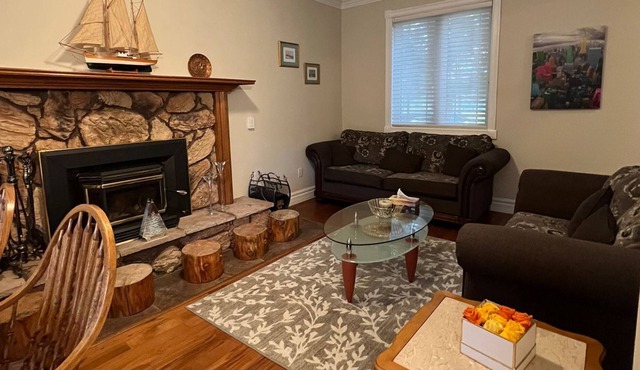 2-storey, 3,000 sq.ft house on 2 acres with large deck and gazebo