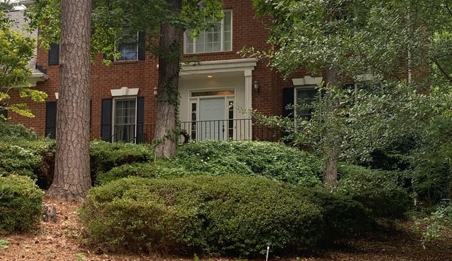 2-story home with grill, patio, outdoor dining, enclosed backyard, & fireplace