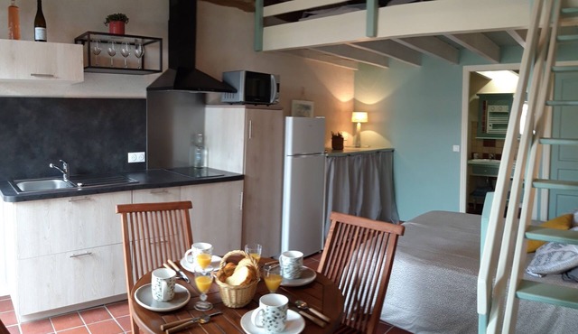 2 studio gîtes with heated indoor pool 15 minutes from La Rochelle