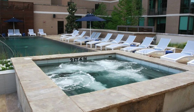 2 Stylish Suites Near Mockingbird Station with Spa & Outdoor Pool