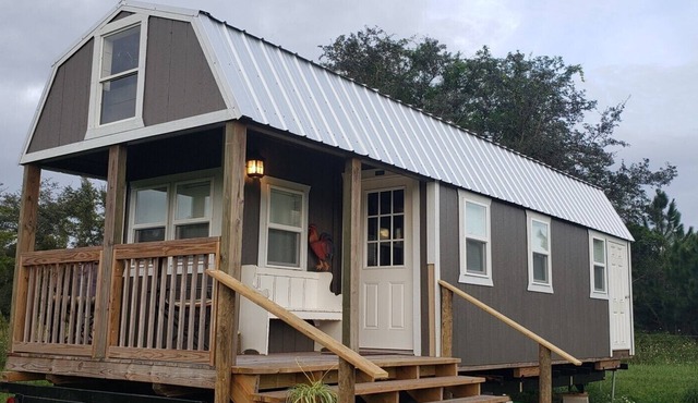 (2) Tiny Homes on 6 acre horse farm. Spring fed pond. Amazing Sunsets. Fire pit.