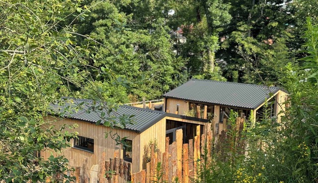 2 Tiny Houses with terrace and Nordic bath for an unusual group stay