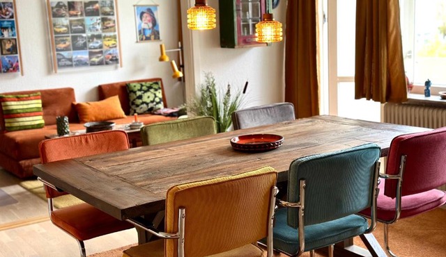 2 værelses retro lejlighed på Torvet