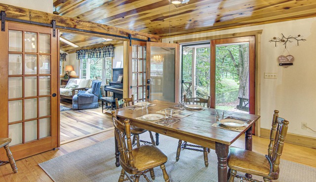 20-acre Cabin w/Pond: 6 Mi to River Arts District