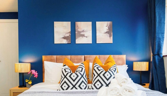 20%OFF - Modern 3BED - Sleep 5 -Garden & Parking