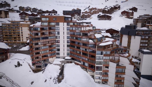 200m from ski slopes, 7th floor, tv, 50m², Val Thorens
