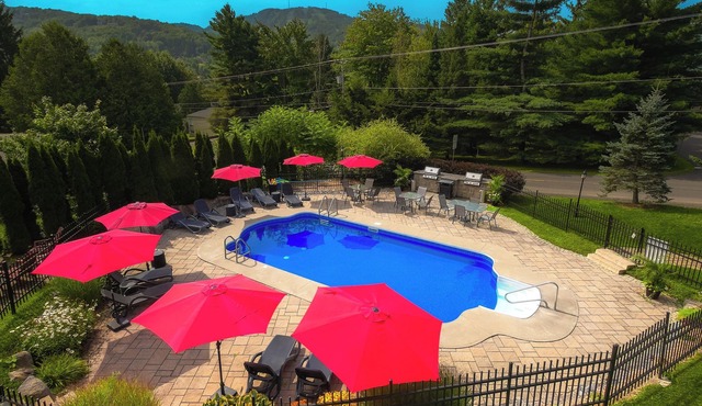 201 Champlain Bromont condo with CITQ mountain view # 248253