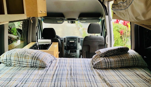 2012 Mercedes-Benz Sprinter custom build/ California king size bed