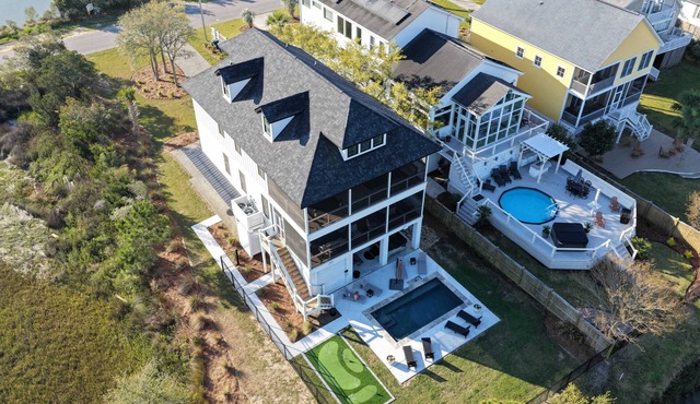 2024 Built Villa - Marshview 10min downtown/Folly