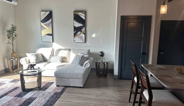 203 - New Luxury Downtown Condo 1 bedroom with Fireplace