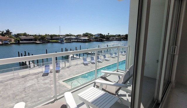 204, Water View-Clearwater Bch in 6 min, Pool/Gym