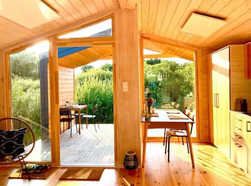 208 Gemütliches Tiny House mit Blick ins Grüne in Bleckede