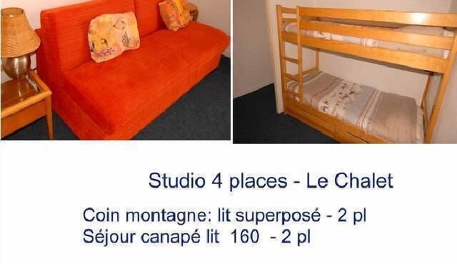 20m from resort center, 2nd floor, view resort, fitness, swimming pool, sauna, tv, ski locker, 29m²