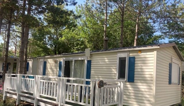 21- Mobile Home 4 people calm nature family air-conditioned