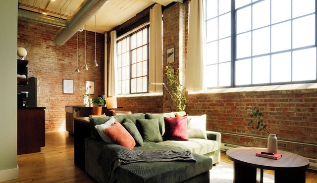 214 Cooperage | Stylish 1BR Warehouse Loft