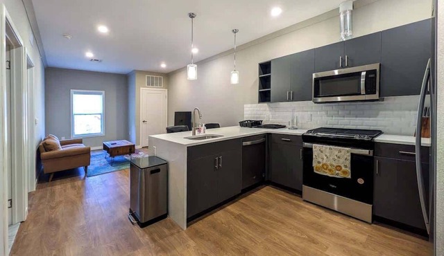 224 Brand New 1 Bedroom, 1 Bath, 1 Kitchen, 1 Liv