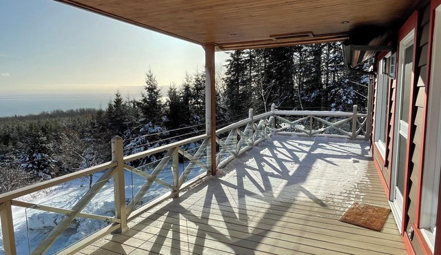 23-acre estate with EXCEPTIONAL views of the St. Lawrence River!