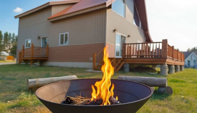 23 MI to YNP | Mountain Views | Golf Course Cabin