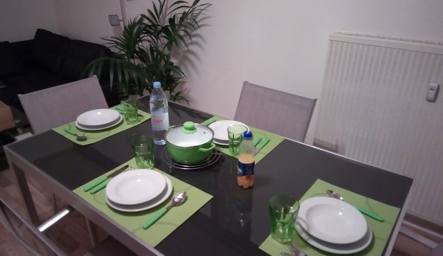 24h/24h 3 rooms in the drc (6personsonnes) Near Basel Airport -Mulhouse