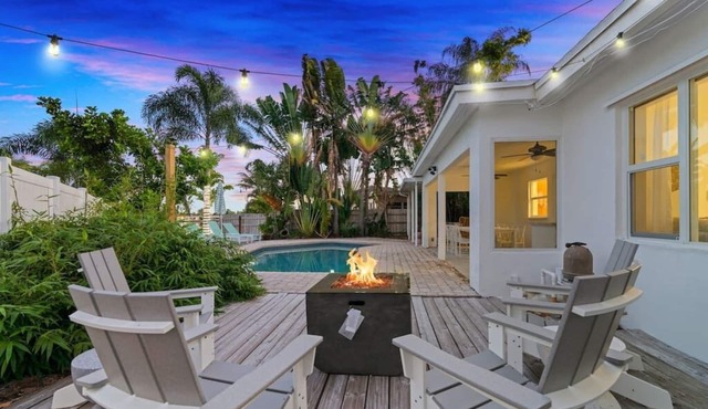 25% Off Waterfront-Heated Pool-Mini Golf-Game Room-2mi Beach